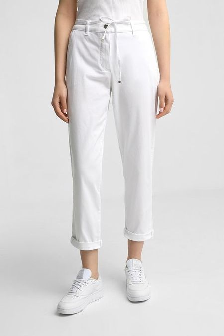 Брюки хлопковые зауженного кроя Gerry Weber