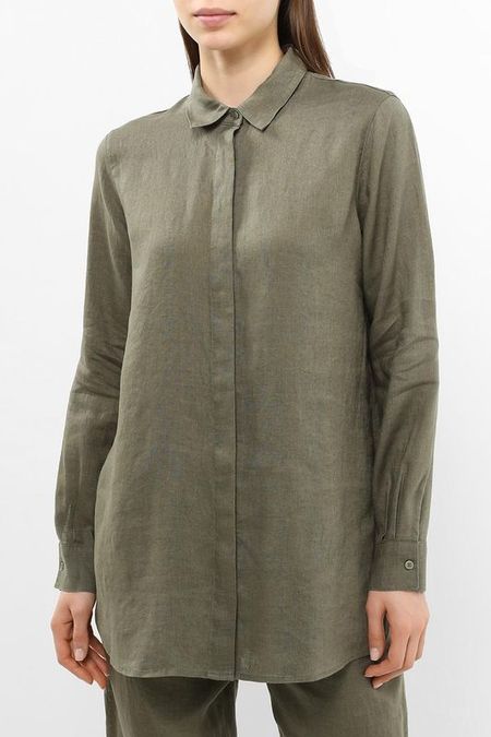 Рубашка льняная свободного кроя Gerry Weber