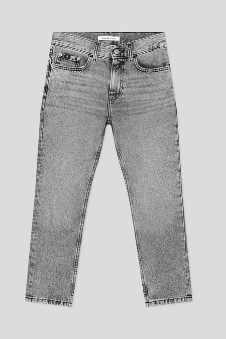 Джинсы с эффектом потертости Calvin Klein Jeans