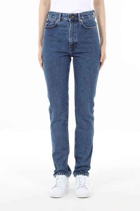 Джинсы с эффектом потертости PEPE JEANS