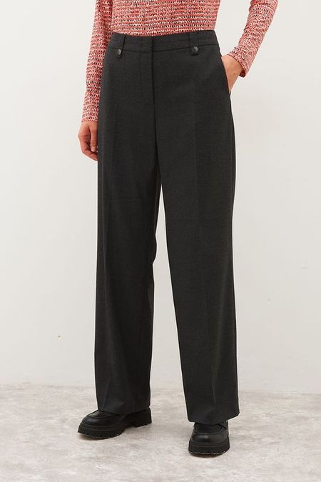 Брюки однотонные свободного кроя Gerry Weber