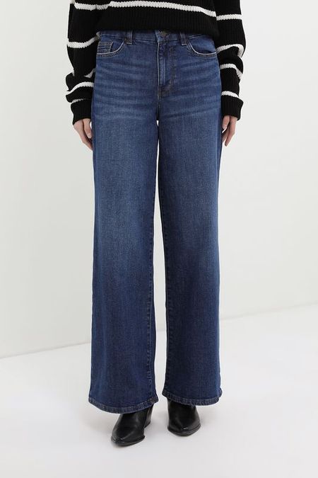 Джинсы свободного кроя с эффектом потертости Esprit Casual