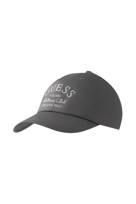 Бейсболка хлопковая с логотипом Guess