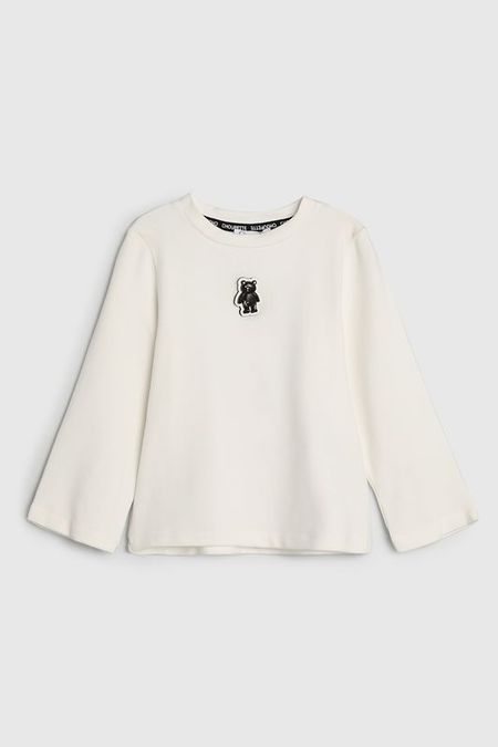 Лонгслив с велюровым эффектом Choupette