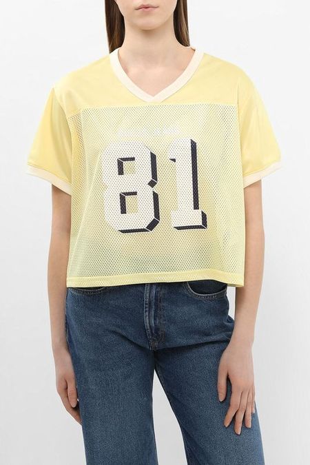 Футболка с v-вырезом Guess Jeans