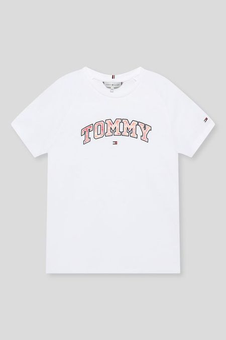Футболка хлопковая с логотипом Tommy Hilfiger