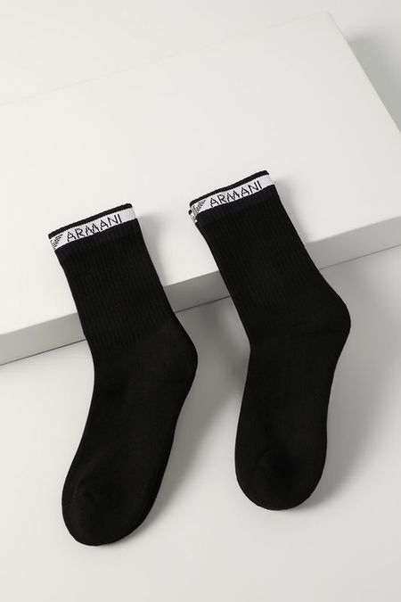 Набор из 2 пар хлопковых классических носков EMPORIO ARMANI