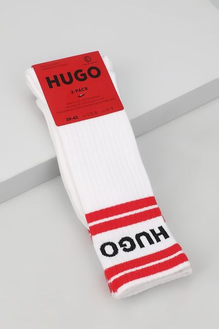 Набор из 2 пар хлопковых классических носков HUGO