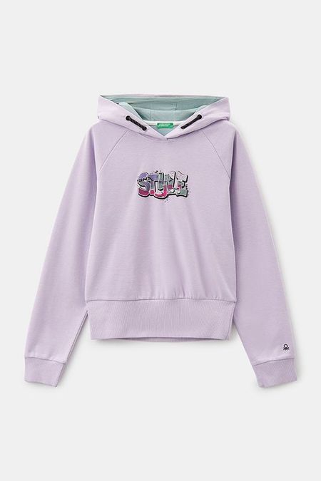 Худи с принтом Benetton