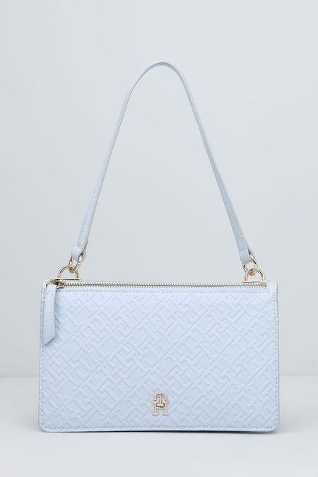 Сумка хобо с монограммой логотипа TH Refined Tommy Hilfiger