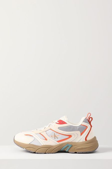 Кроссовки кожаные Retro Tennis Calvin Klein
