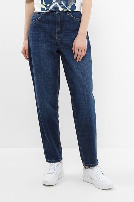 Джинсы с эффектом потертости зауженные Gerry Weber