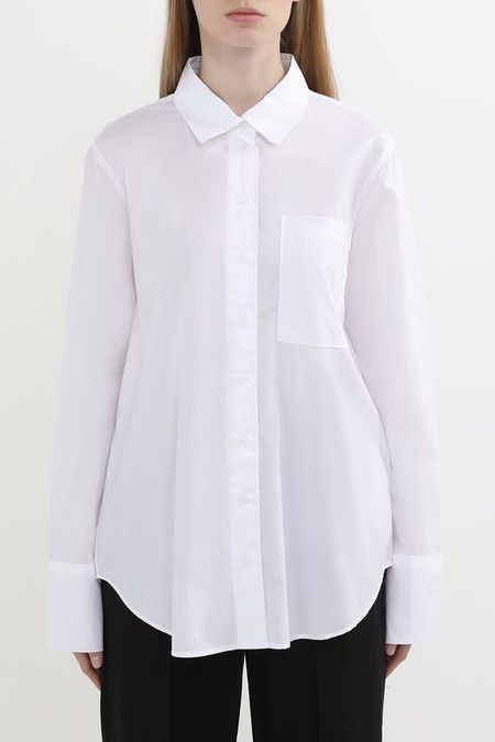 Рубашка хлопковая с карманом Gerry Weber