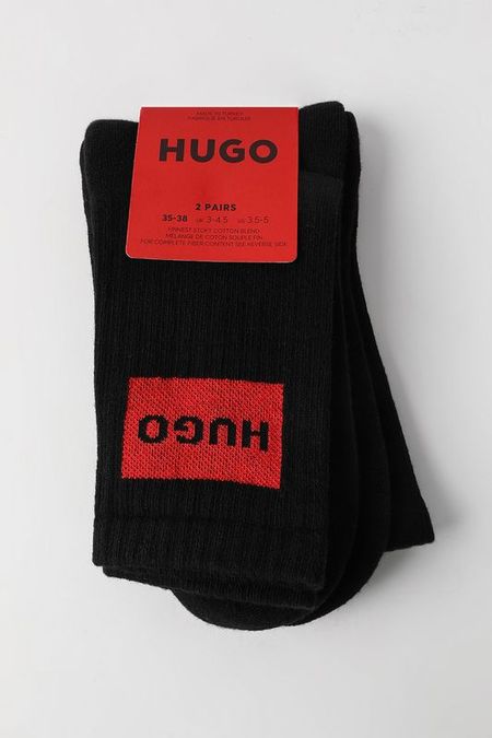Набор из двух пар хлопковых носков HUGO