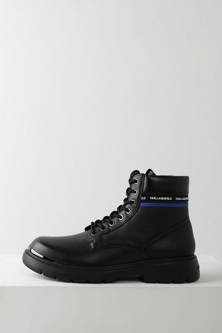 Ботинки кожаные Karl Lagerfeld