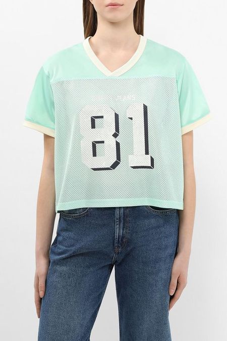 Футболка с v-вырезом Guess Jeans