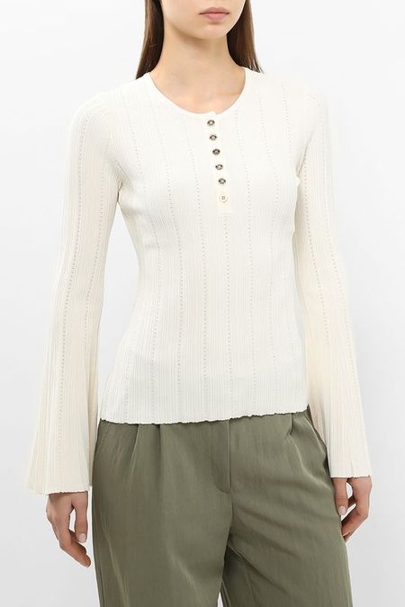 Джемпер на пуговицах с расклешенным рукавом Marciano by Guess