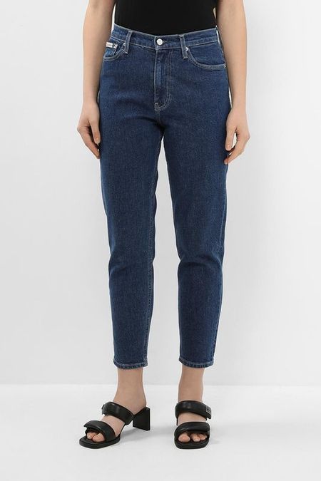 Джинсы укороченные зауженного кроя Calvin Klein Jeans