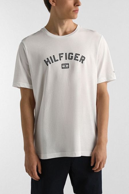 Футболка хлопковая с принтом Tommy Hilfiger