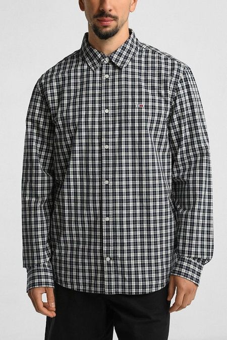 Рубашка хлопковая в клетку Tommy Jeans