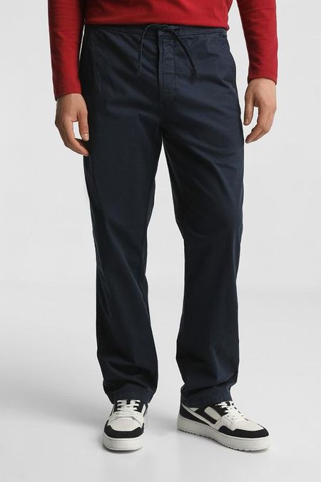 Брюки чинос хлопковые на кулиске PEPE JEANS