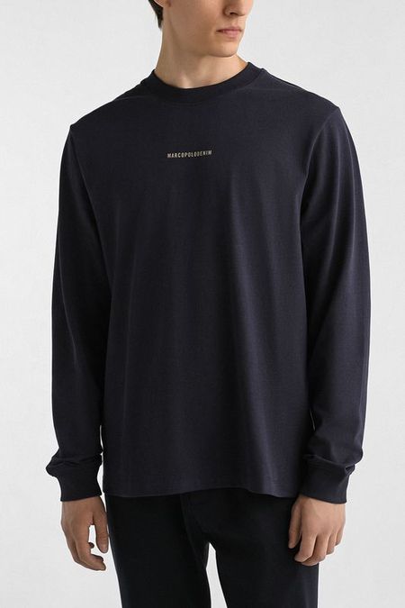Лонгслив хлопковый Marc O'Polo Denim