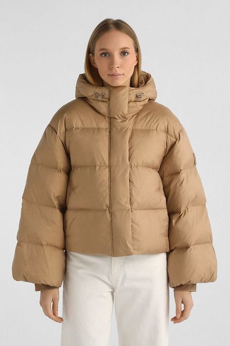 Куртка утепленная с воротником сойкой Calvin Klein