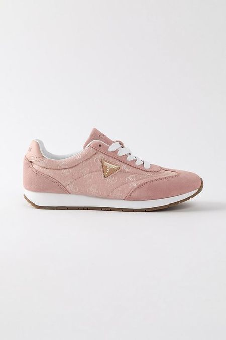 Кроссовки комбинированные с логотипом Guess