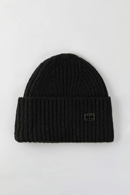 Шапка шерстяная с отворотом Tommy Jeans