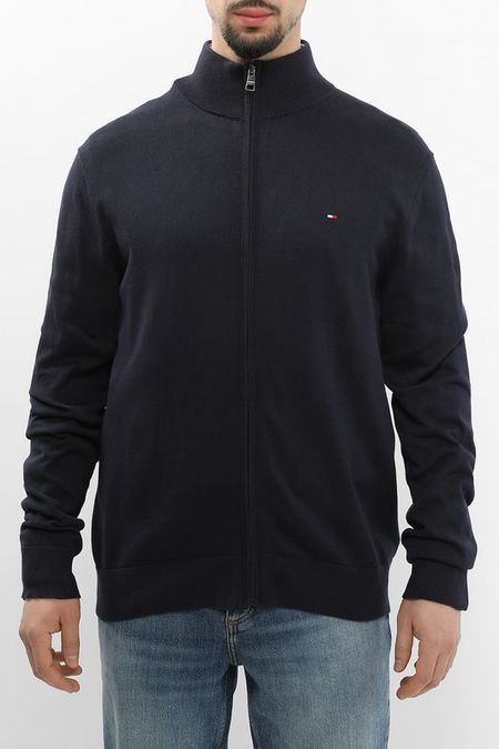 Кардиган хлопковый на молнии Tommy Hilfiger