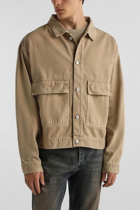 Куртка джинсовая с карманами Calvin Klein Jeans