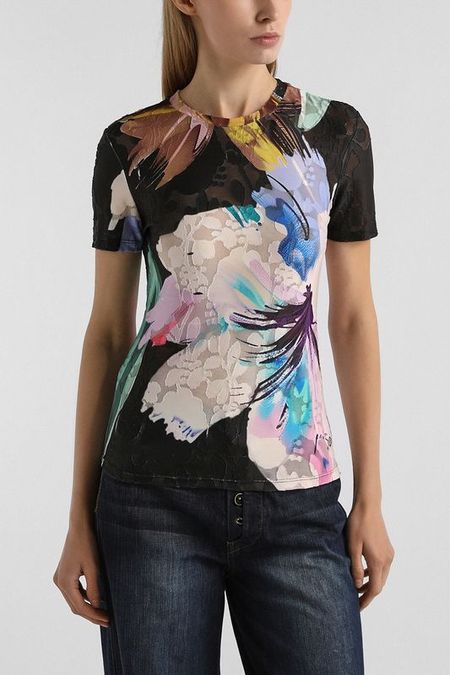 Футболка с принтом Desigual