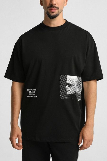 Футболка хлопковая с логотипом Karl Lagerfeld