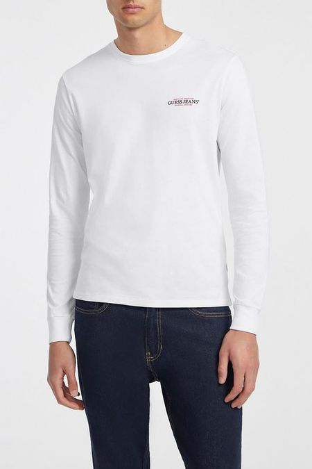 Лонгслив хлопковый Guess Jeans