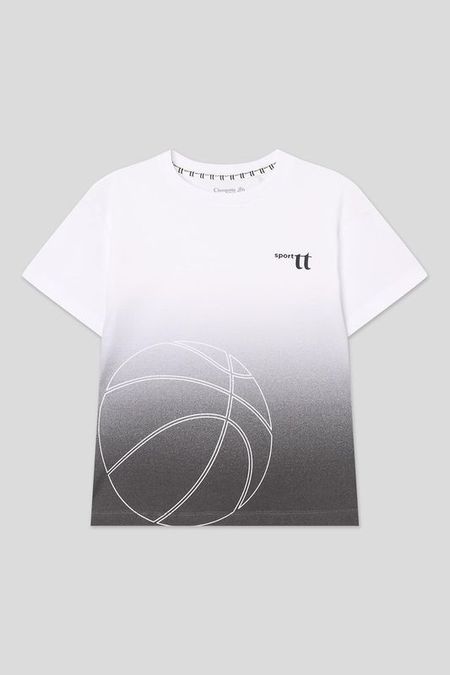Футболка хлопковая с принтом Choupette