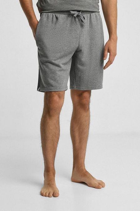 Шорты домашние хлопковые на кулиске EMPORIO ARMANI