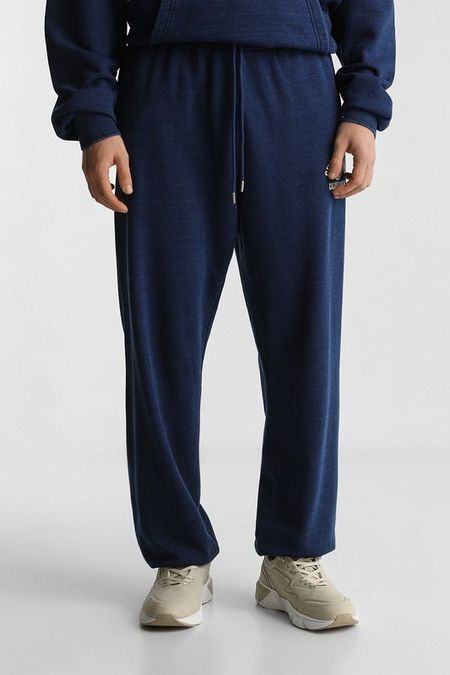 Брюки спортивные хлопковые на кулиске Guess Jeans