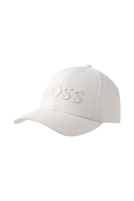Бейсболка хлопковая с логотипом BOSS