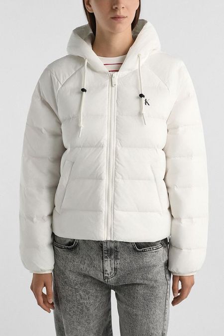 Куртка утепленная с капюшоном Calvin Klein Jeans