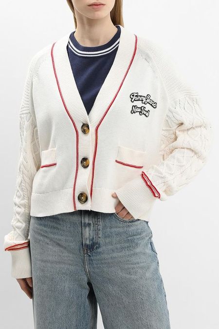 Кардиган вязаный Tommy Jeans