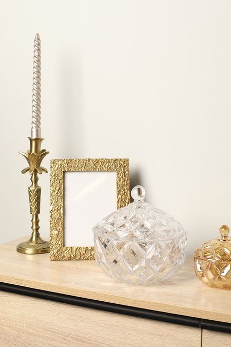 Шкатулка стеклянная с крышкой Carmela Home Philosophy