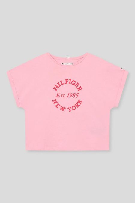 Футболка хлопковая с логотипом Tommy Hilfiger