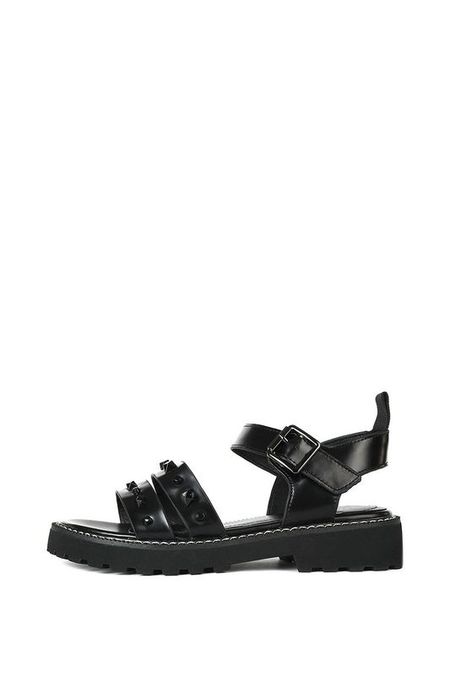 Сандалии кожаные с декором Abricot