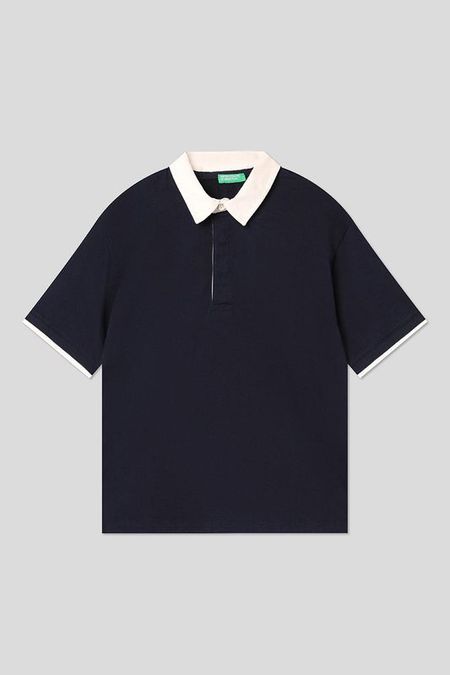 Поло хлопковое Benetton