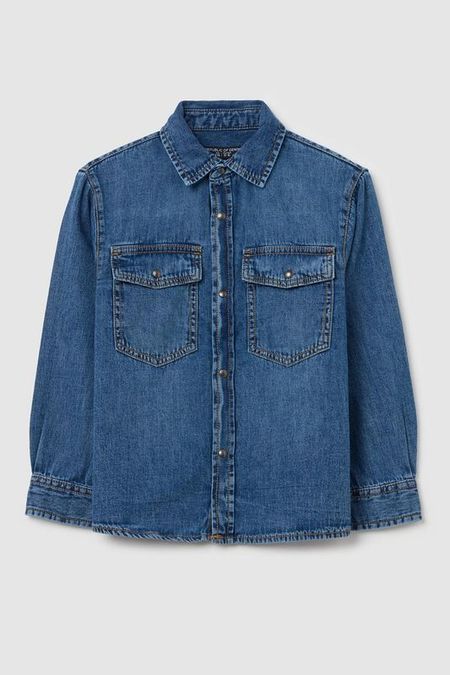 Рубашка джинсовая с карманами Republic of Denim