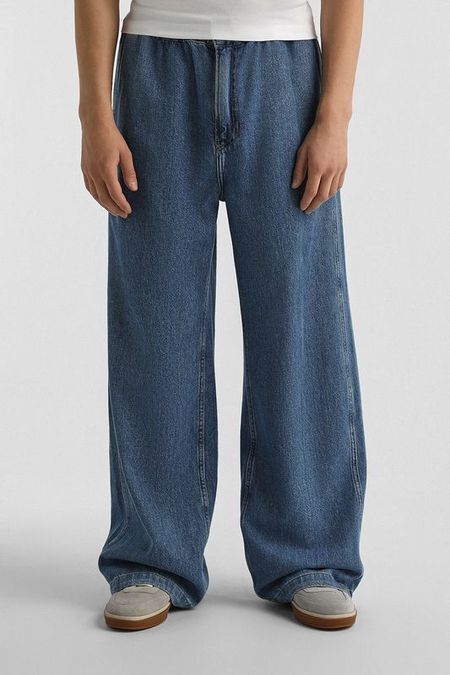 Джинсы с широкими брючинами Calvin Klein Jeans