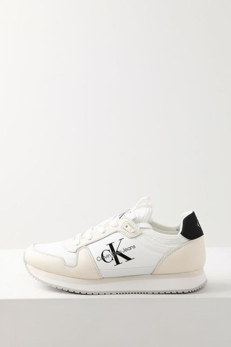 Кроссовки комбинированные с логотипом Calvin Klein