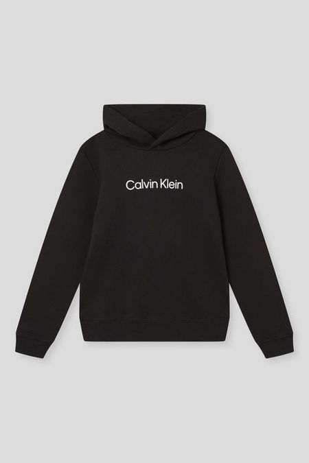 Толстовка хлопковая с логотипом Calvin Klein Jeans