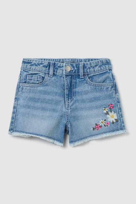 Шорты джинсовые с вышивкой Republic of Denim