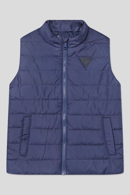 Жилет утепленный с воротником стойкой Guess